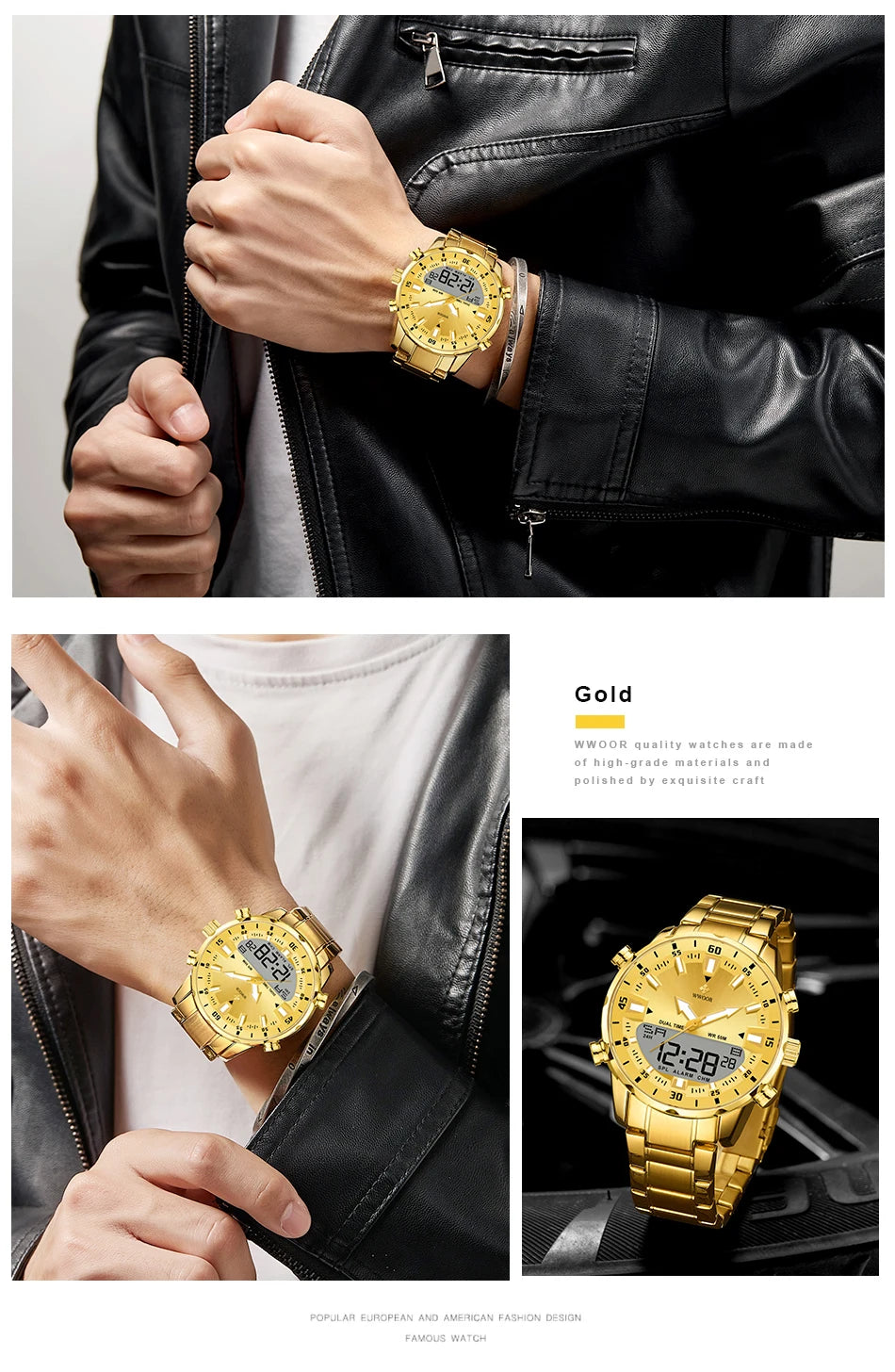 New Luxury Digital Watch For Men Sports Big Watches LED Quartz Wristwatch Waterproof Male Clock Military Relogio Masculino