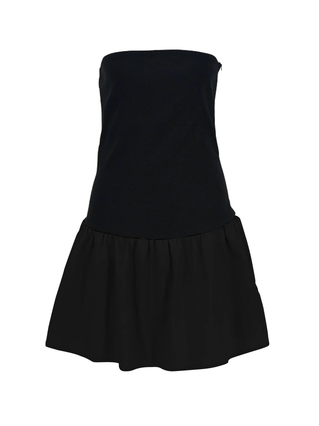 Black Sexy A-Line Dress Summer Strapless Women Slim Fit Off Shoulder Fashion Patchwork Casual Party Female Mini Dresses Clothing